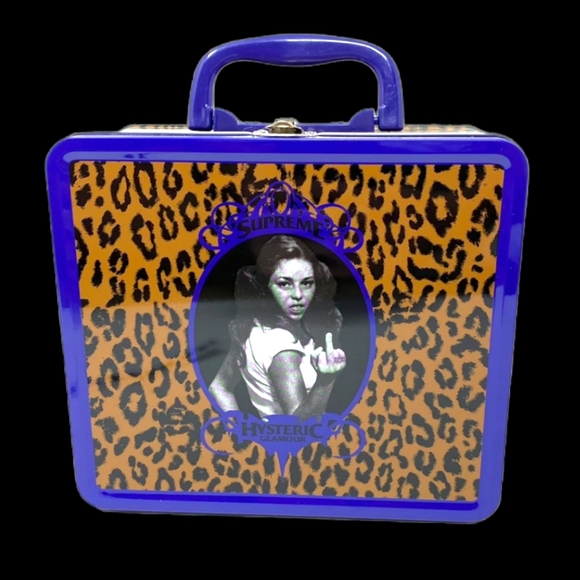 👑Supreme👑 Ⓡ/ HYSTERIC GLAMOUR👑 Lunchbox Set👑Leopard - Picture 3 of 12